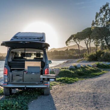 VW California Beach Zubehör Heckauszug Küche