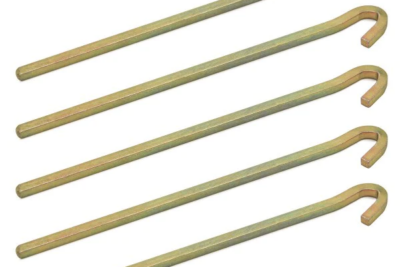 Erdnagel 4-kant 22 cm (5er Pack)
