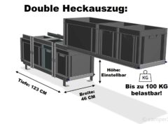 Heckauszug Camper Double