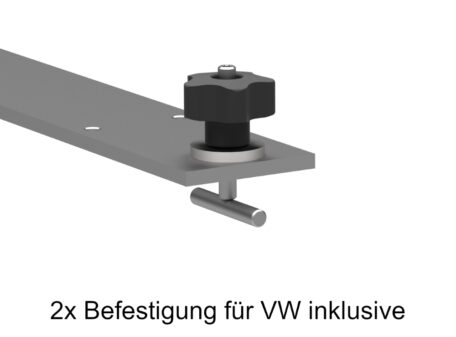 2x Befestigung für VW inklusive