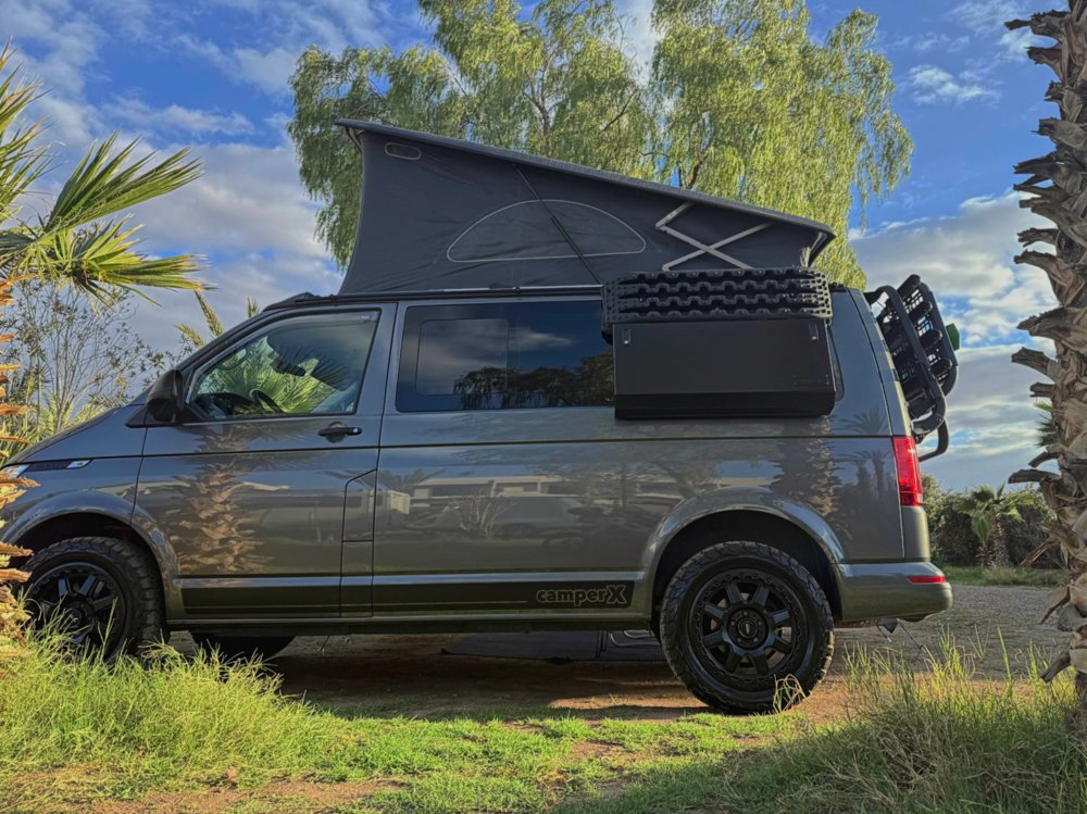 camperx vw t6 küchenbox
